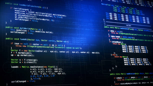 Close-up on a colorful code snippet involving several functions